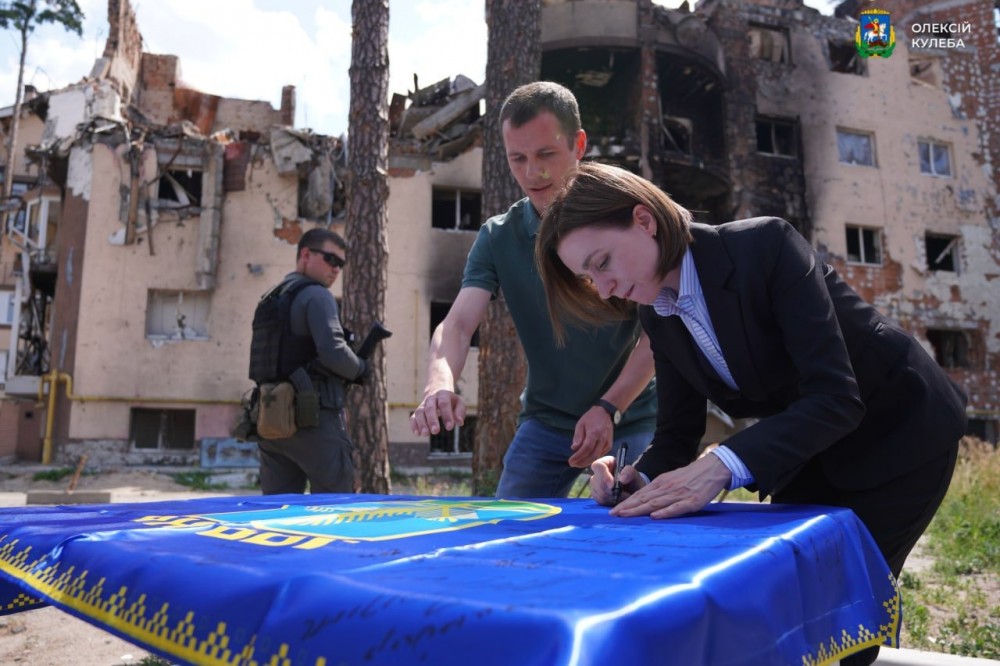 Maia Sandu, la un an de la începerea războiului din Ucraina: Moldovenii vor pace. Moldova va trăi în pace, alături de Ucraina victorioasă